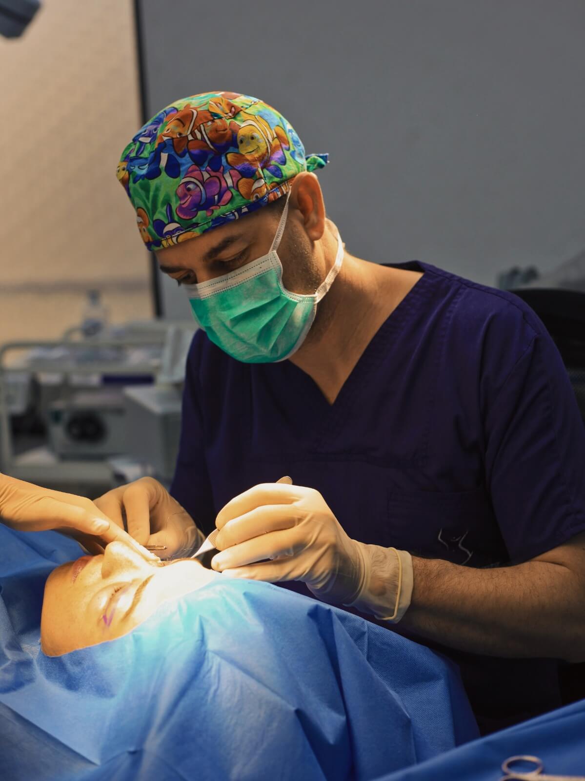 chirurg plastician blefaroplastie